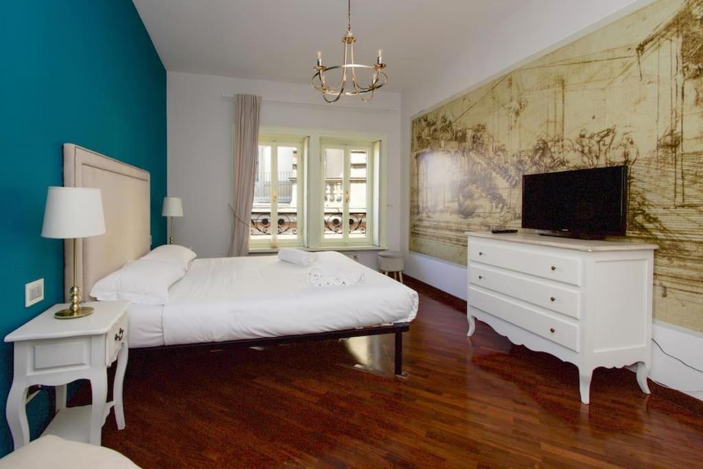 Ferienwohnung Duomo Big House130Mq Vista Tempio Mailand Exterior foto